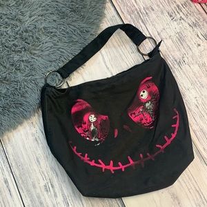 The Nightmare Before Christmas Canvas Sack Shoulder Bag Purse